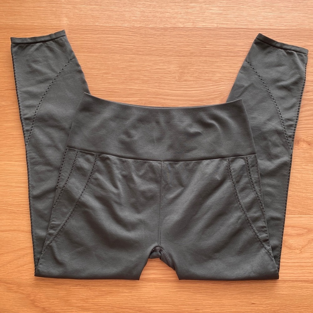 Fabletics Hunter Green Leggings Medium